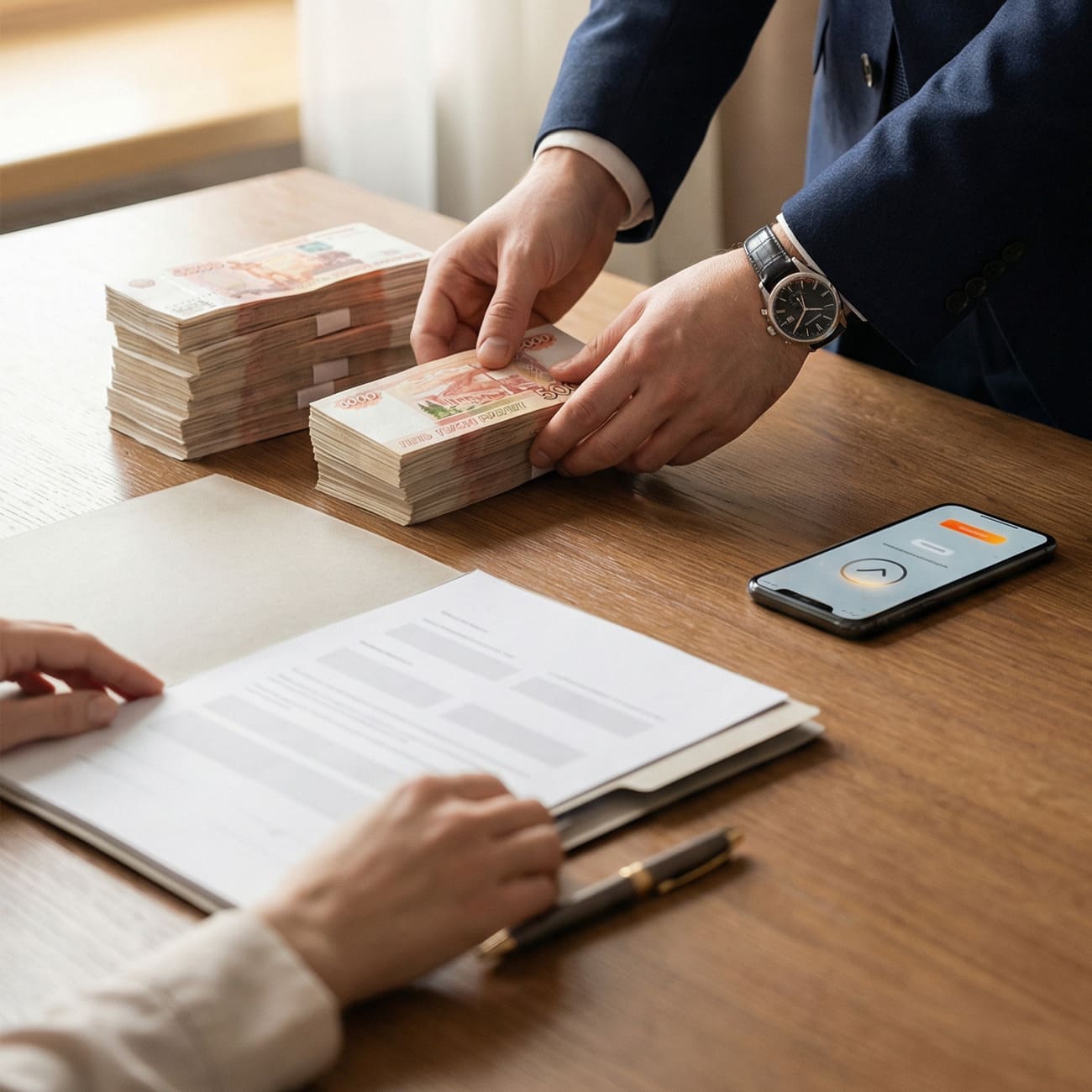 Взять частный займ от 200 000 ₽. Деньги в день обращения